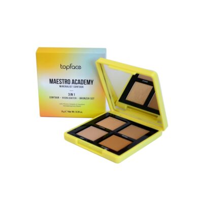 Topface Maestro Academy Mineralist Contour Palette contouring 001