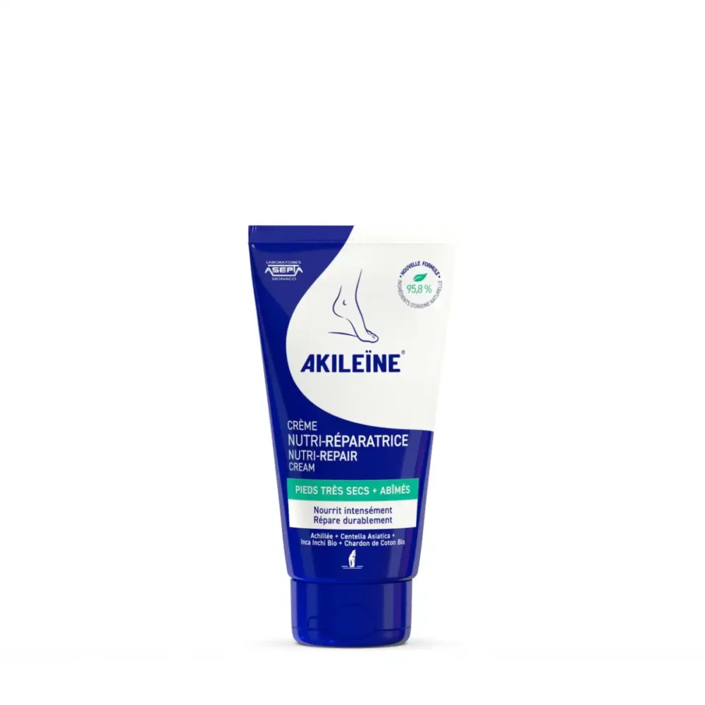 Akileine creme nutri reparatrice pieds tres secs 75ml