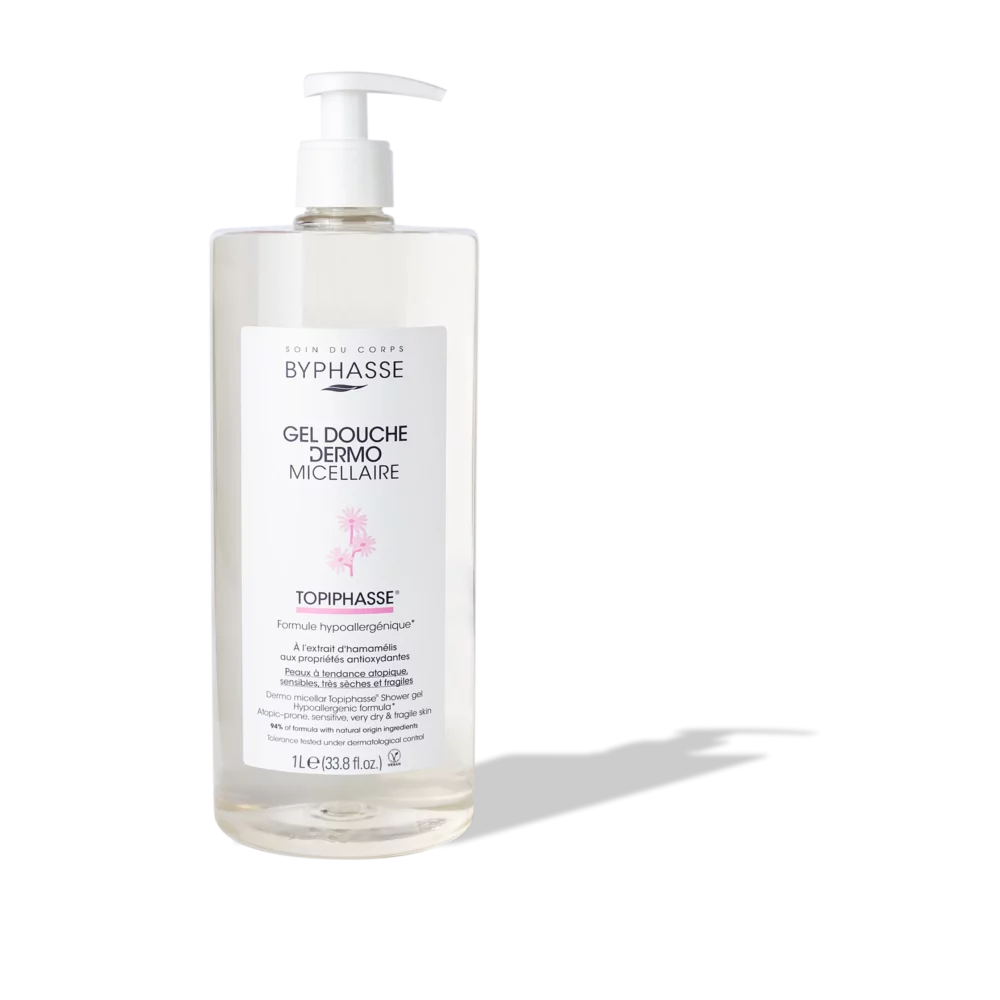 BYPHASSE Gel Douche Dermo Micellaire Topiphasse Peaux à Tendance