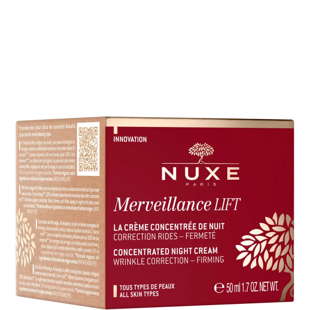 Crème concentrée de nuit, merveillance lift 50 ml