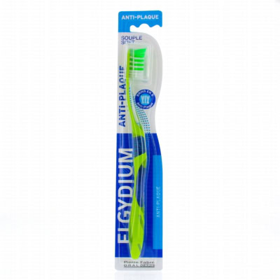 Elgydium brosse à dents anti plaque souple
