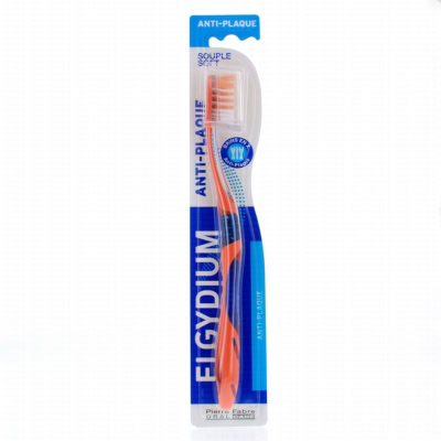 Elgydium brosse à dents anti plaque souple