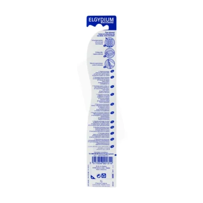 Elgydium Brosse à Dents Blancheur Médium