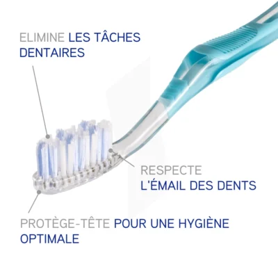 Elgydium brosse à dents blancheur médium