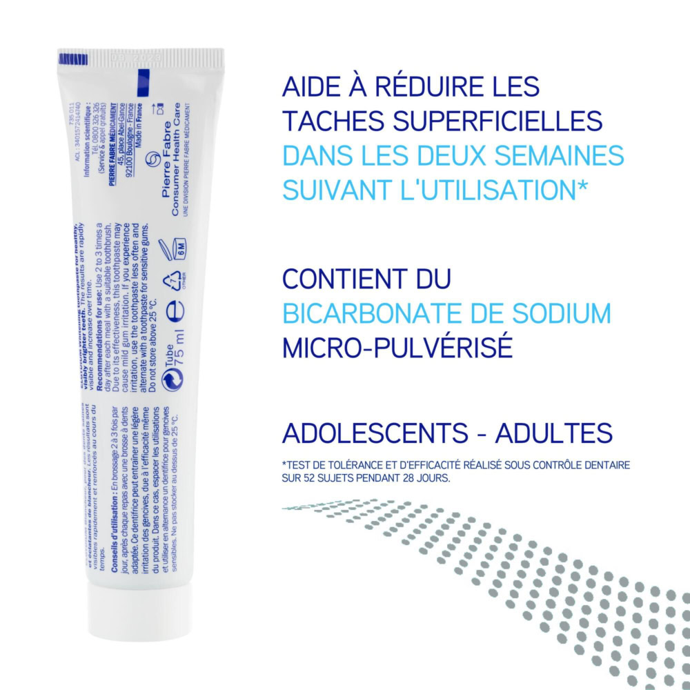Elgydium dentifrice blancheur 75ml
