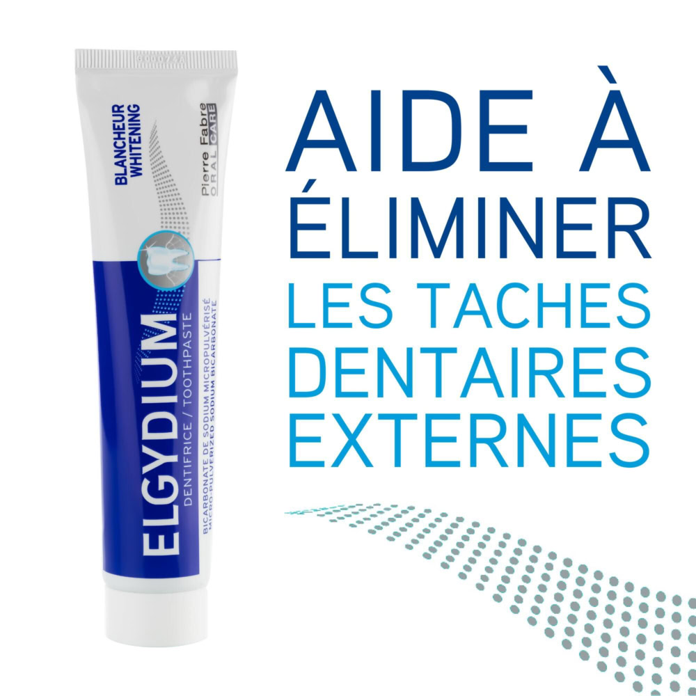 Elgydium dentifrice blancheur 75ml