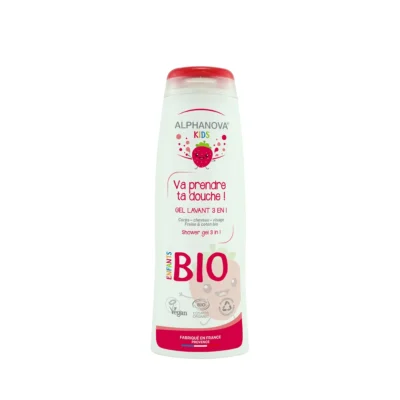 ALPHANOVA Va Prendre Ta Douche Gel Lavant Enfants Bio Fraise 250ml