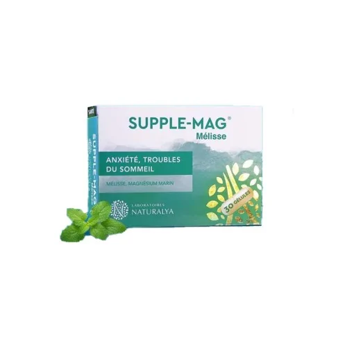 NATURALYA Supple-mag Melisse 30 Gelules