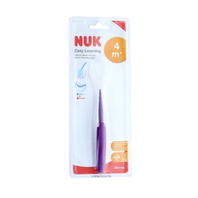 Nuk cuillère douce silicone violet