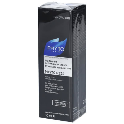 Phyto re30 traitement anti-cheveux blancs 50ml