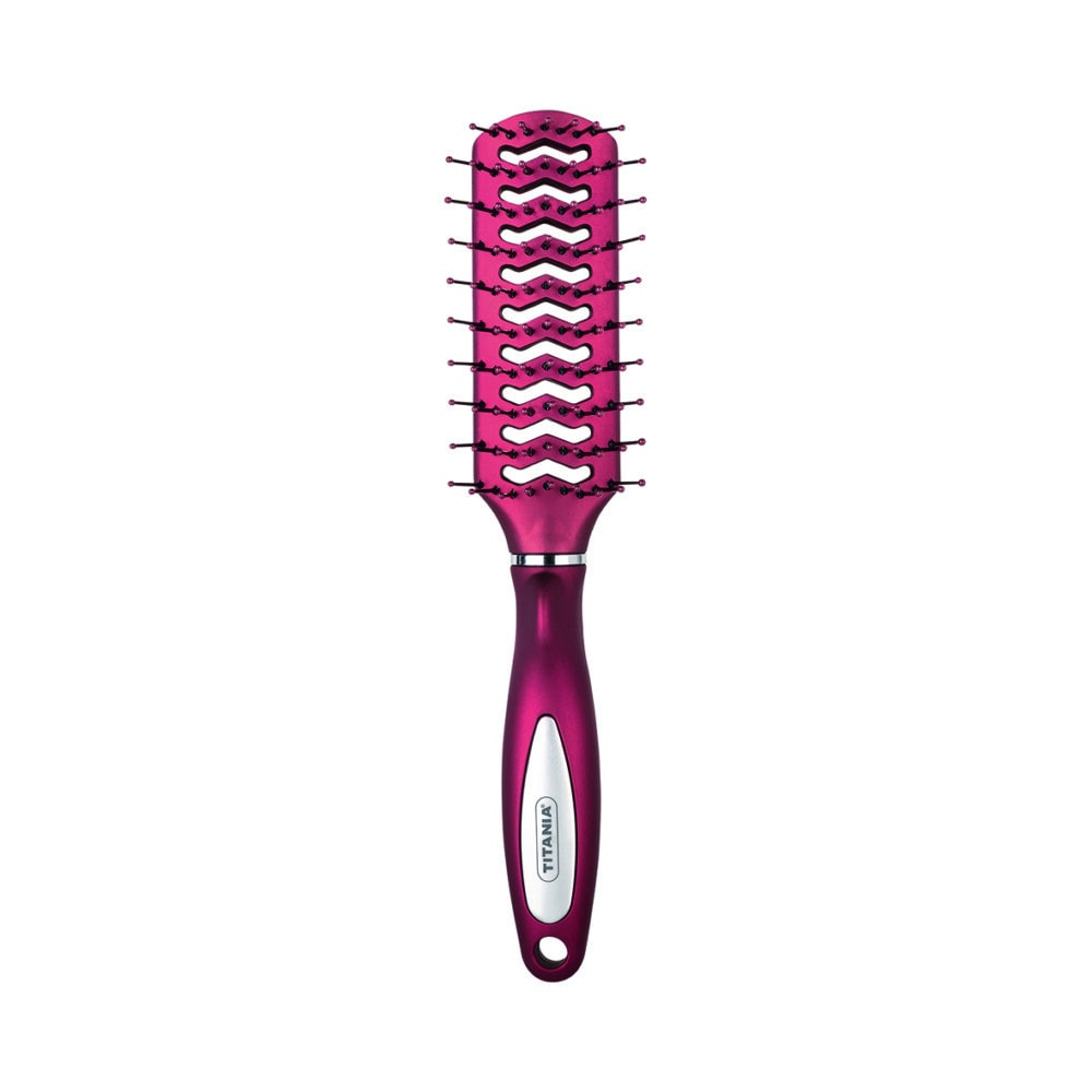 Titania brosse double tunnel 9 rangees 24cm - 1634