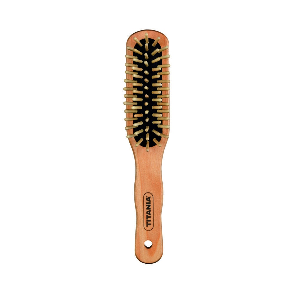 Titania brosse pneumatique bois 5 rangees 22cm - 2822