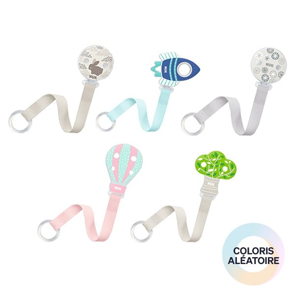 Lot De 12 Attaches-Sucettes En Bois Naturel - Avec Fermoir Métal, Pour Éviter De Perdre La Tétine - Accessoire Bébé DIY