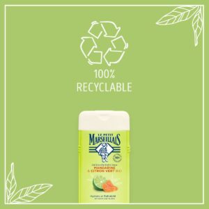 Le Petit Marseillais Gel Douche Mandarine Bio & Citron Vert Bio