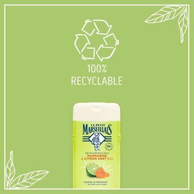 Le Petit Marseillais Gel Douche Mandarine Bio & Citron Vert Bio