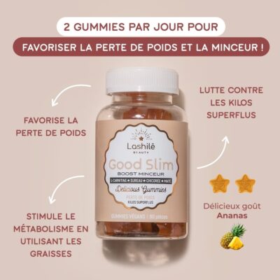 Lashilé Beauty Good Slim Boost Minceur - Perte de poids - 1 mois