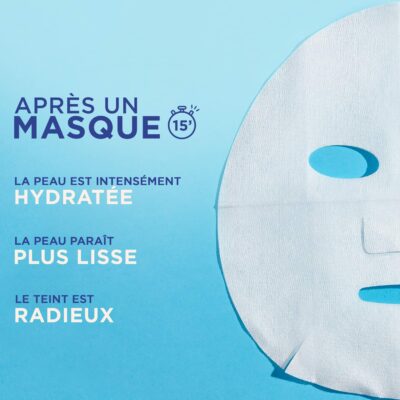 Garnier skinactive masque tissu grenade hydratant & repulpant