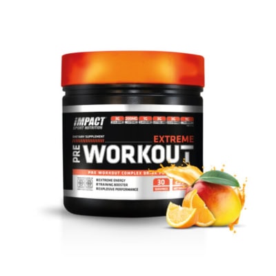 IMPACT Extreme Pre Workout Fruit Punch 230 G