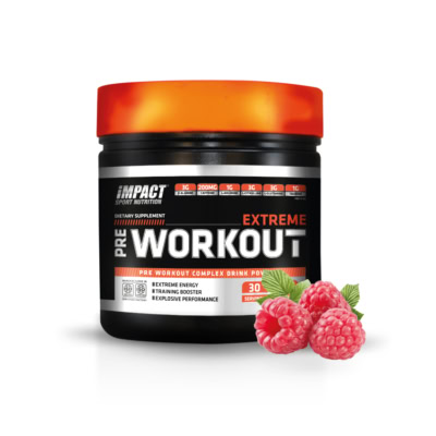 IMPACT Extreme Pre Workout Raspberry 230 G