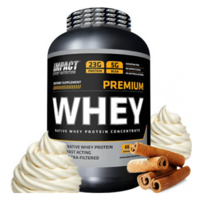 IMPACT Proteine Premium Whey Buttery Cinnamon Pot de 1.8kg