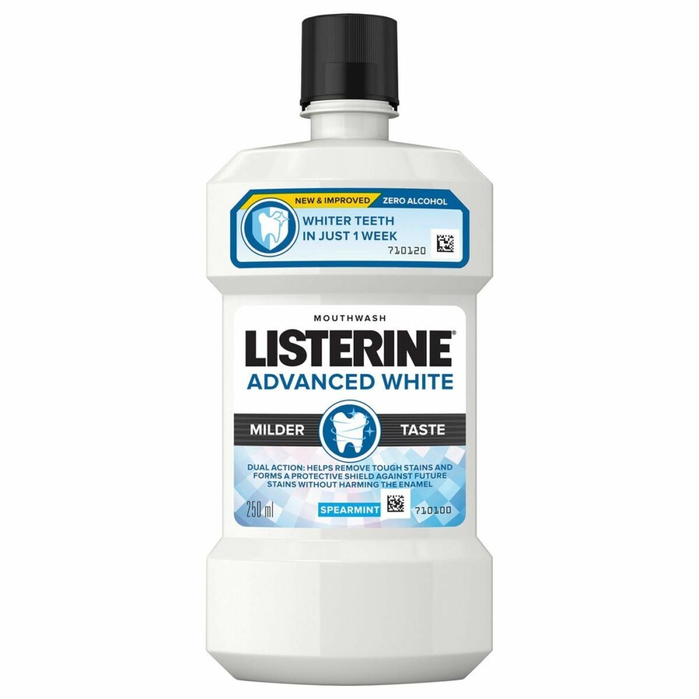 Listerine advanced white bain de bouche 250ml