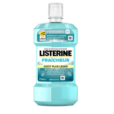 Listerine Fraîcheur Goût Plus Léger