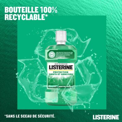 Listerine protection dents et gencives bain de bouche 250 ml