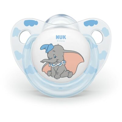 Nuk dumbo 2 sucettes en siclicone garcon 6-18m