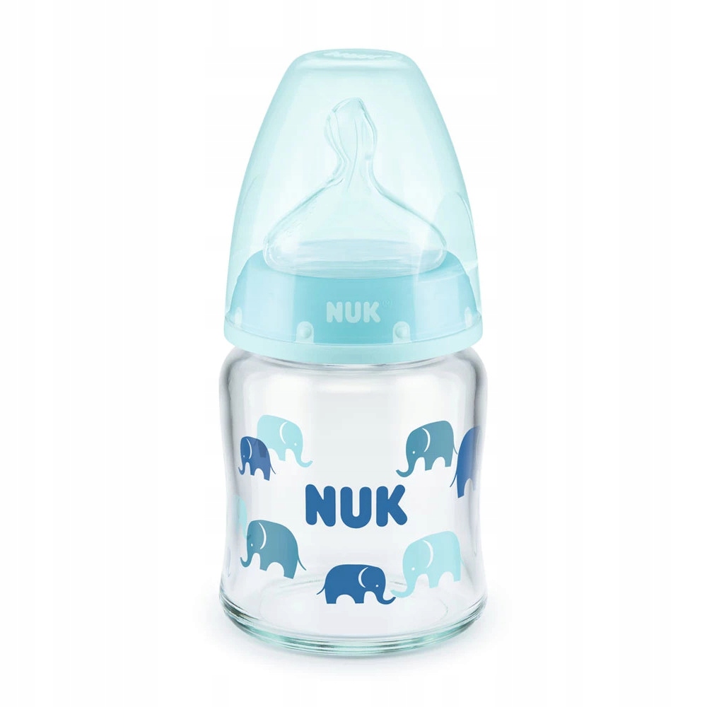 Nuk Biberon en verre Classique 240 ml Nuage Bleu