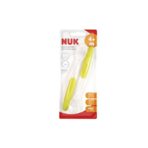 NUK Easy Learning Extra Soft 4m+ Deux cuillères Vert