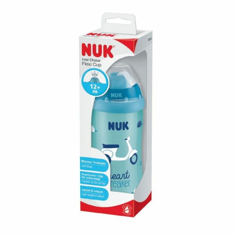 NUK First Choice baby bottle | 3 months | 240 ml | Anti-colic