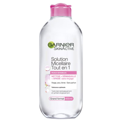Garnier SkinActive Solution Micellaire Tout en 1 Peau Sensible 400ml