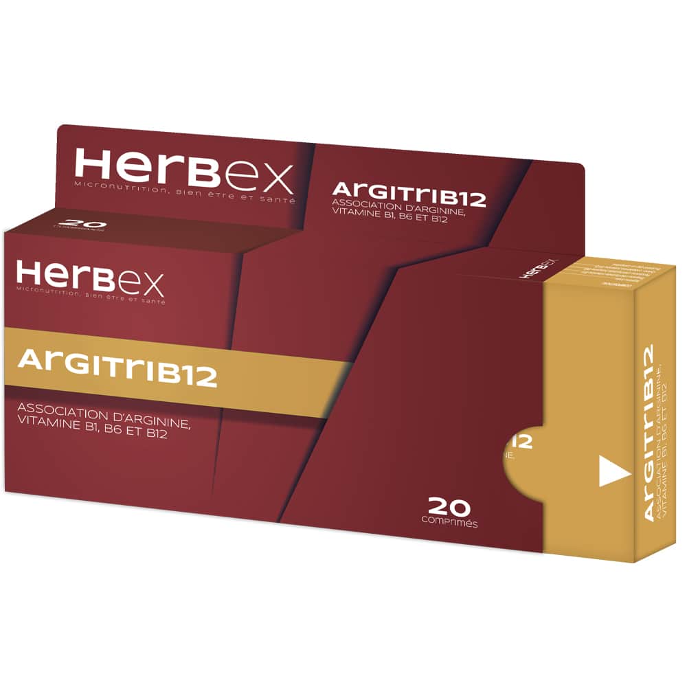 Herbex argitri b12 20 gélules