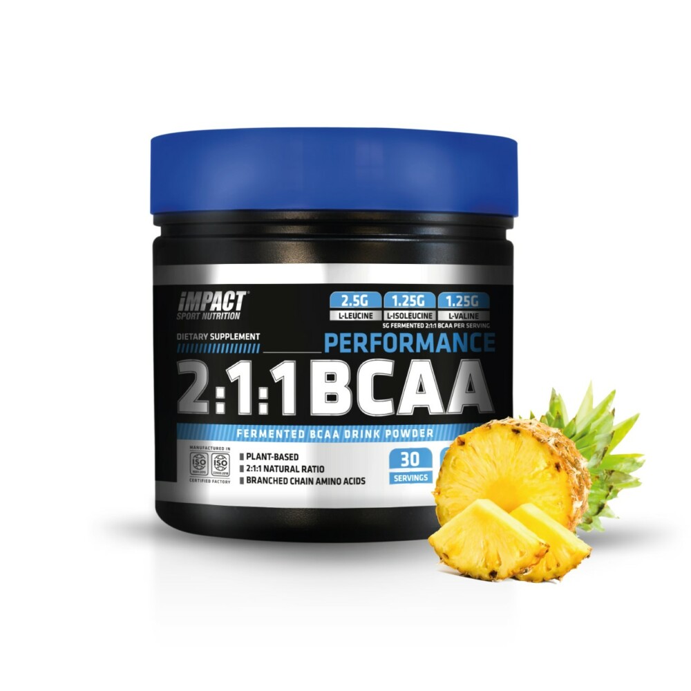 Impact performance 2:1:1 bcaa pineapple