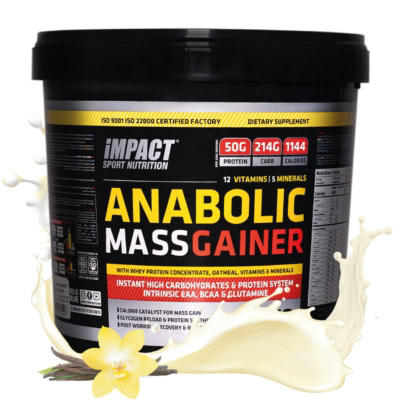 Anabolic Mass Gainer Madagascar Vanilla