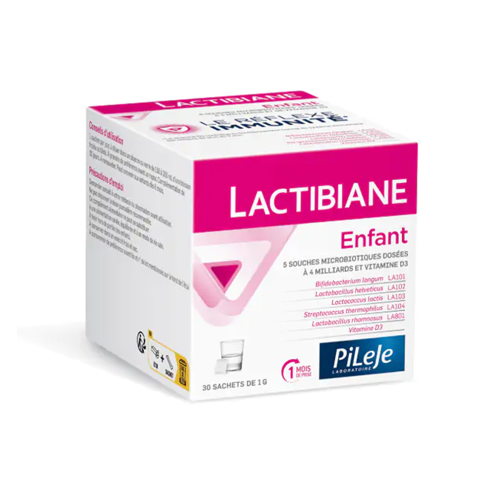 PiLeJe Lactibiane Enfant Gouttes x 30 Pas Cher - Micronutrition -  Probiotiques