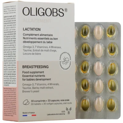 Oligobs Allaitement 30 Comprimés + 30 Capsules