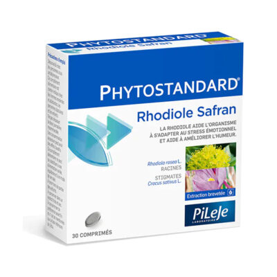 PILEJE Phytostandard de Rhodiole et Safran 30 Comprimes