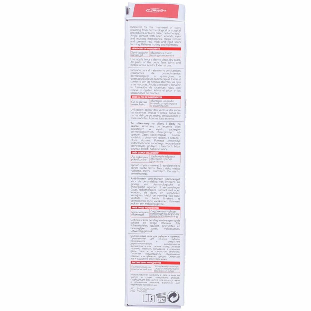 Svr cicavit dm+ cicatrices gel