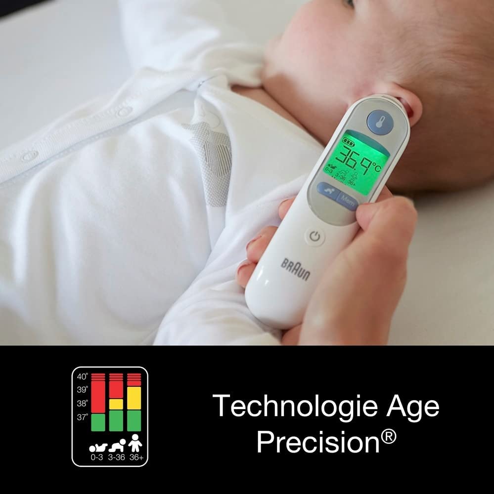 Braun ThermoScan 7 avec Age Precision - MaPara Tunisie