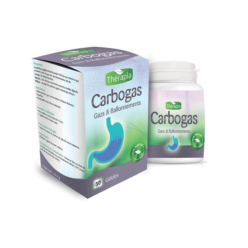 Therapia Carbogas 30 Gelules