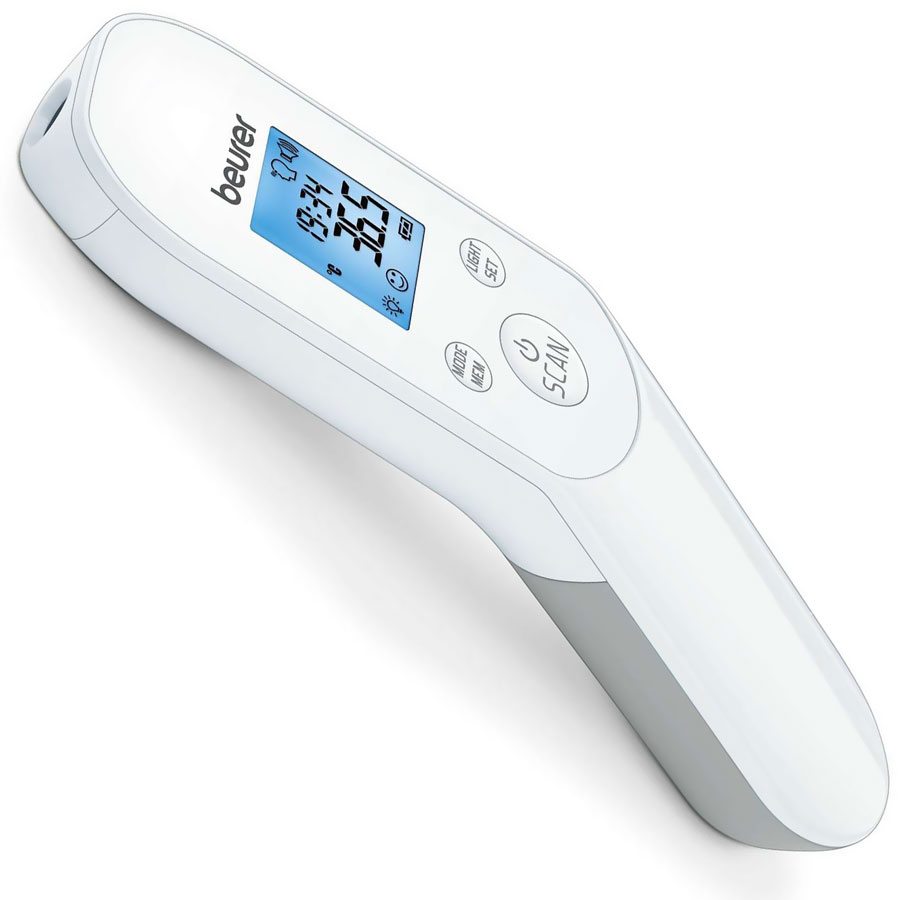 Thermomètre infrarouge sans contact ft 90 blanc Beurer