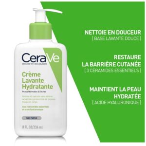 Cerave crème lavante hydratante 473ml