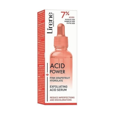 LIRENE Acid Power Serum Exfoliant A L'hydrolat De Pamplemousse 30ml