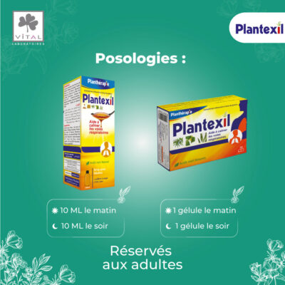 Plantexil gélule pour toux sèche - maparatunisie