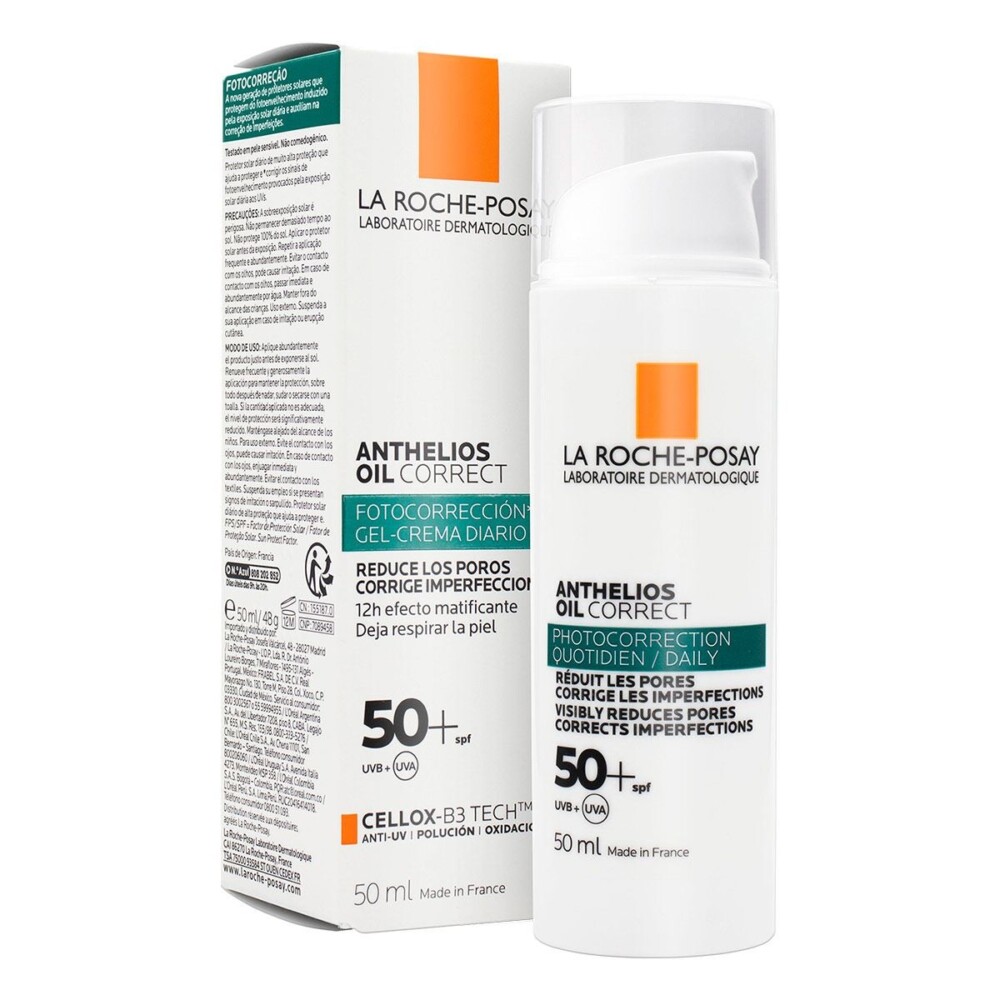 La roche posay anthelios oil correct gel crème quotidien spf 50+