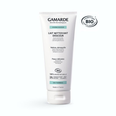 Gamarde Hygiène Douceur Lait nettoyant Bio