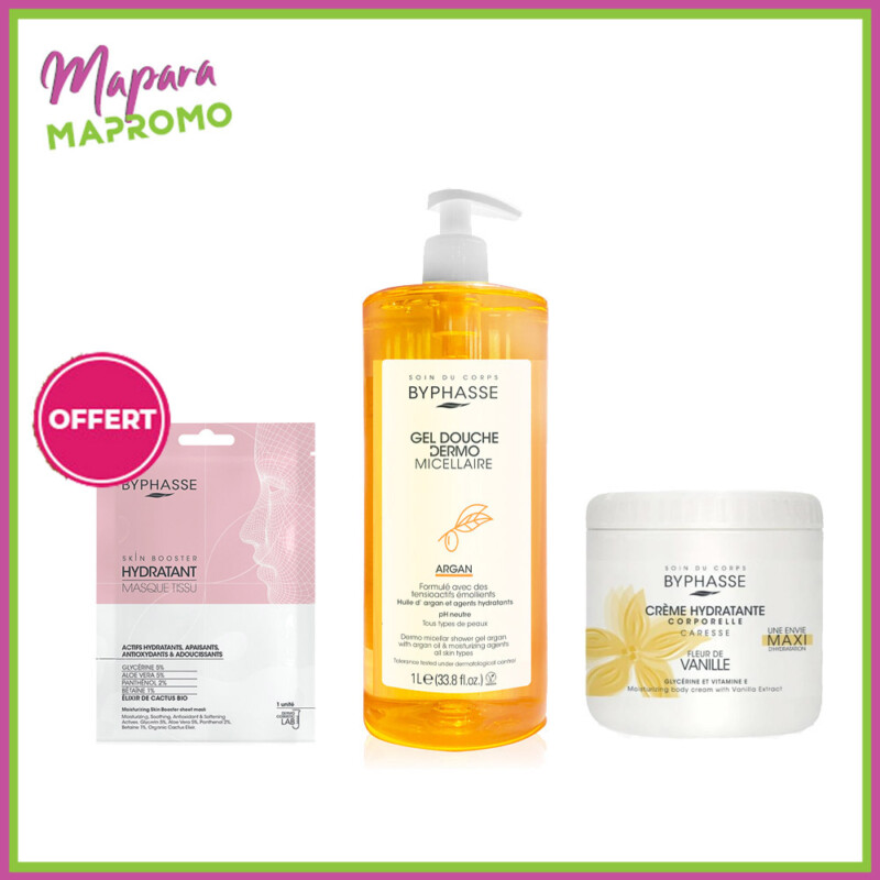 Byphasse pack corps argan