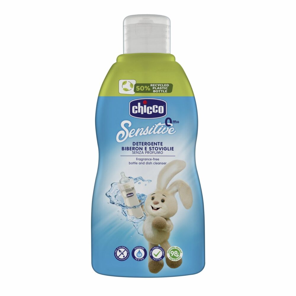Chicco sensitive lessive biberons et vaisselle 300ml