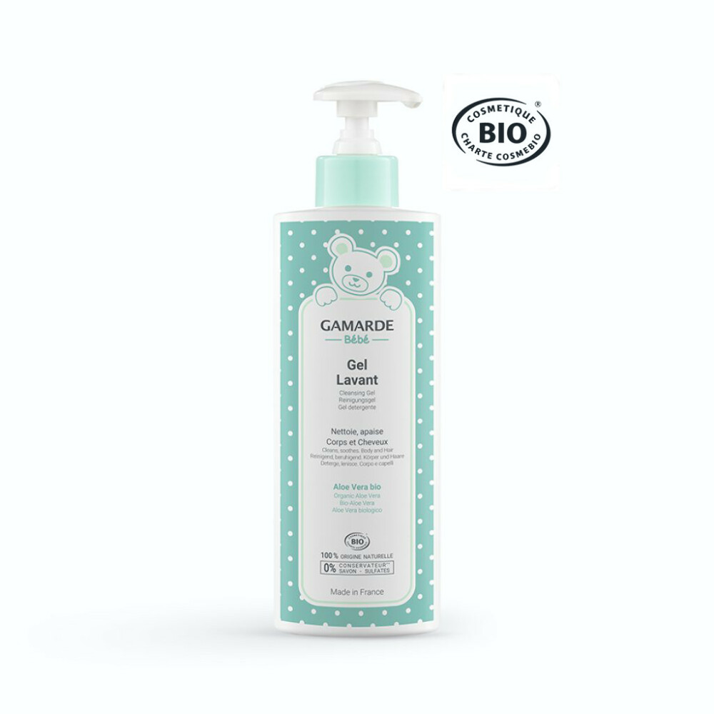 Gamarde bébé gel lavant bio